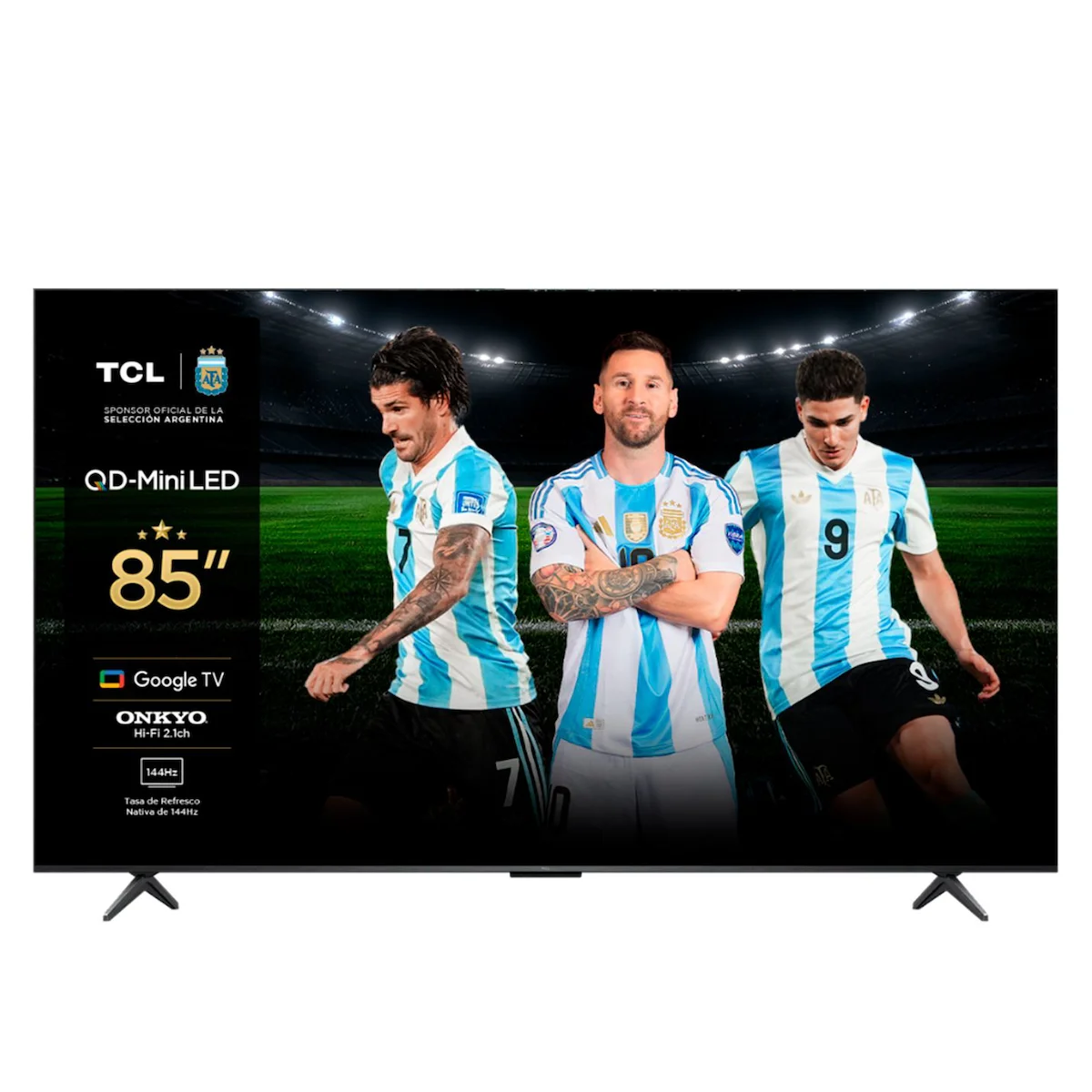 TV Smart 85" TCL 85C6K-F Mini LED 4K Google TV