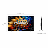 TV Smart 65" TCL 65C655A QLED 4K Google TV