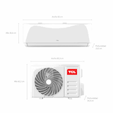 Aire Acondicionado Split Inverter TCL 5700 W Frío/Calor