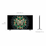 TV Smart 85" TCL 85C6K-F Mini LED 4K Google TV