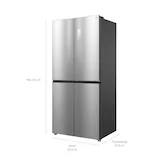 Heladera TCL Inverter Cross Door No Frost P460CDN 428 Lts