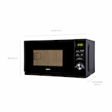 Microondas RCA 20Lts Digital Negro R100DIG20